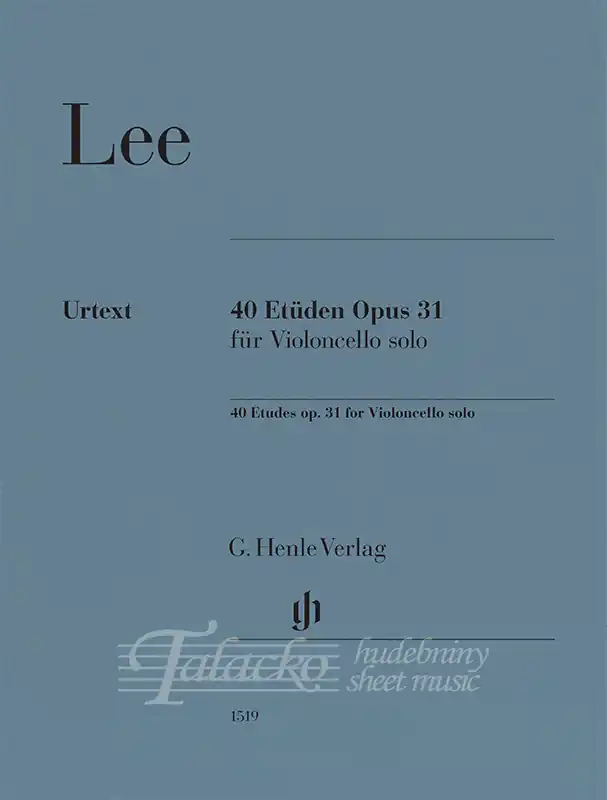 Oblíbený 40 Etudes for Violoncello solo op. 31