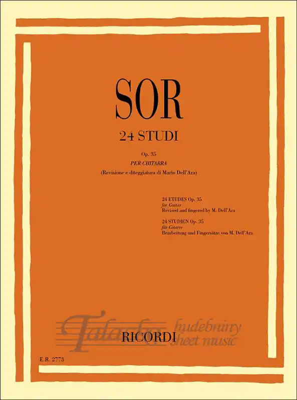 Přímo Od Výrobce 24 Studi Op. 35