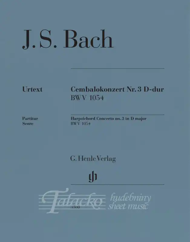 Must-Have Harpsichord Concerto no. 3 D major BWV 1054
