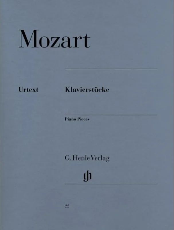 W. A. Mozart Piano Pieces (noty na sólo klavír) Ihned K Objednání