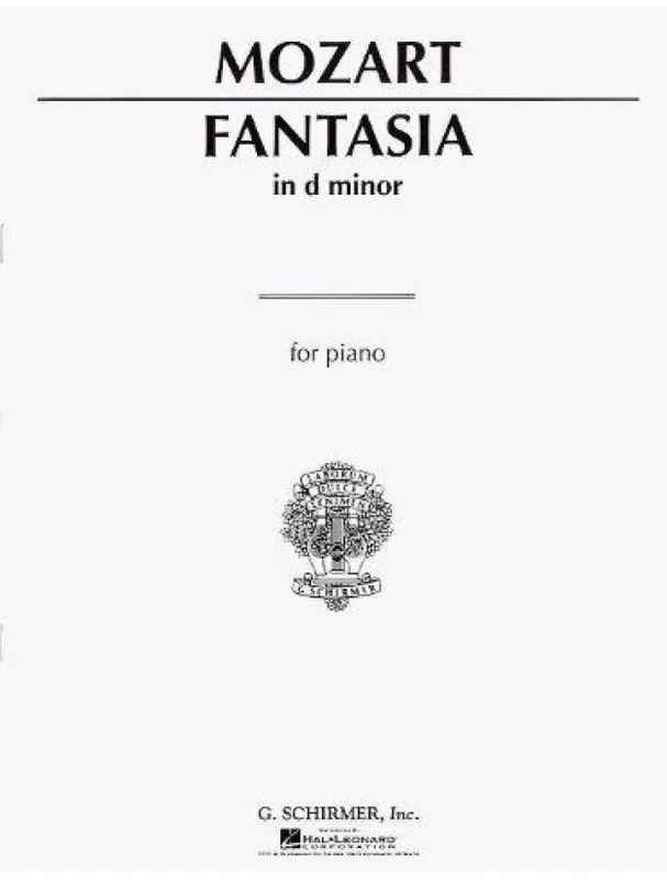 Nová Kolekce W.A. Mozart Fantasia No.1 In D Minor K.397 (noty na sólo klavír)