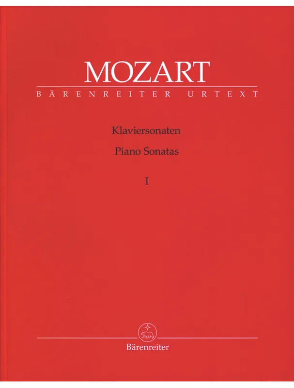Vrácení Zdarma W.A. Mozart Piano Sonatas 1 (noty na klavír)