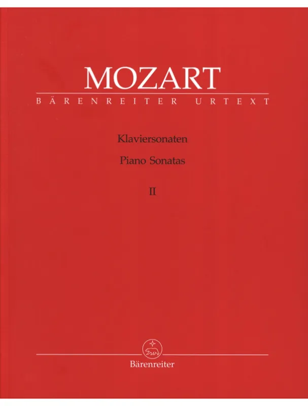 Nejlepší Cena W.A. Mozart Piano Sonatas 2 (noty na klavír)