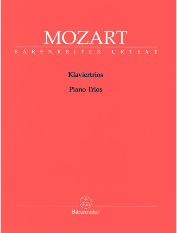 Tovární Cena W.A. Mozart Piano Trios (noty pro housle, violoncello, klavír)