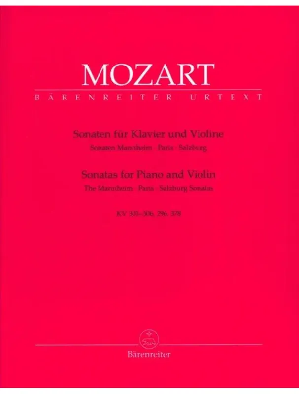 W.A. Mozart Sonatas For Violin & Piano (noty na housle, klavír) Sezónní Sleva