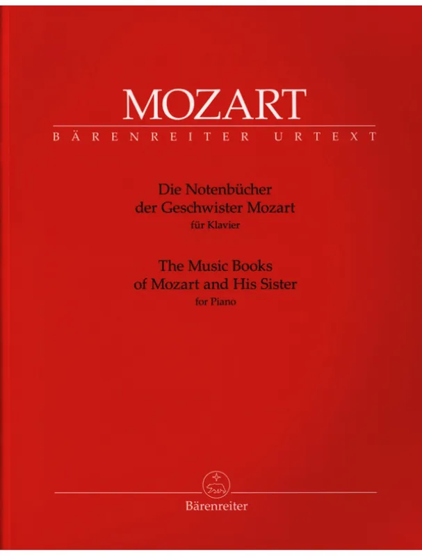 Nová Kolekce W.A. Mozart The Music Books Of Mozart And His Sister (noty na klavír)