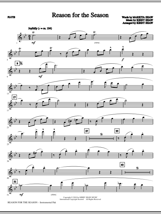 Reason For The Season - Flute Akční Nabídka