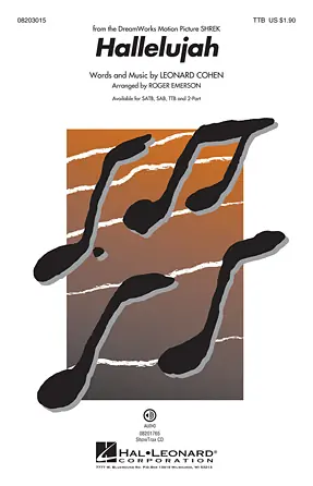 Hallelujah (arr. Roger Emerson) Levný