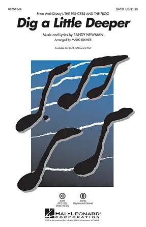 Dig A Little Deeper (from The Princess And The Frog) - Clarinet Nová Kolekce