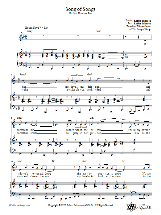 Sezónní Sleva Song of Songs
