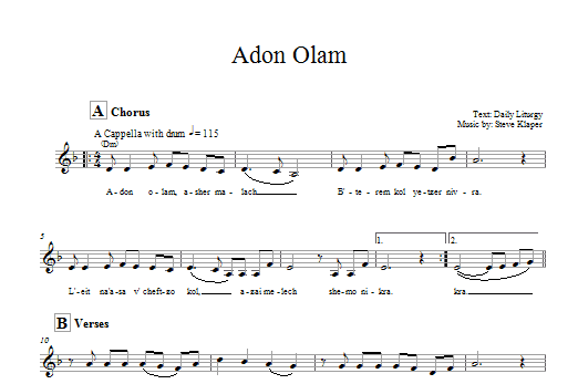 Adon Olam Zlevněný