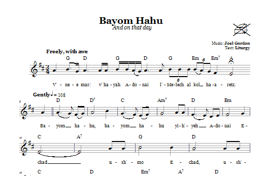 Akce Bayom Hahu (And On That Day)