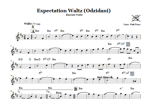 Novinka Expectation Waltz (Odzidani) (Russian Waltz)