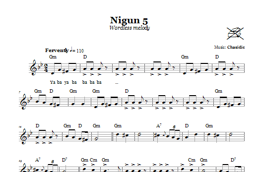 Nejlepší Cena Nigun 5 (Wordless Melody)
