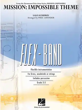 Akce Mission Impossible Theme (arr. Paul Lavender) - Pt.3 - F Horn