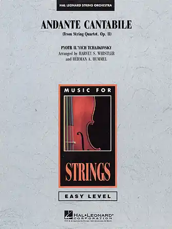 Sezónní Sleva Andante Cantabile (from String Quartet, Op. 11) - Piano