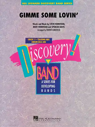 Gimme Some Lovin‘ - Bb Tenor Saxophone Jen Po Omezenou Doba