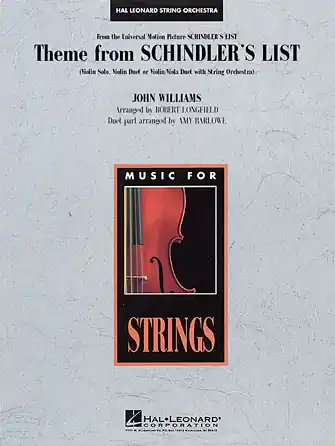 Cenově Výhodný Theme from Schindler‘s List - Violin 1
