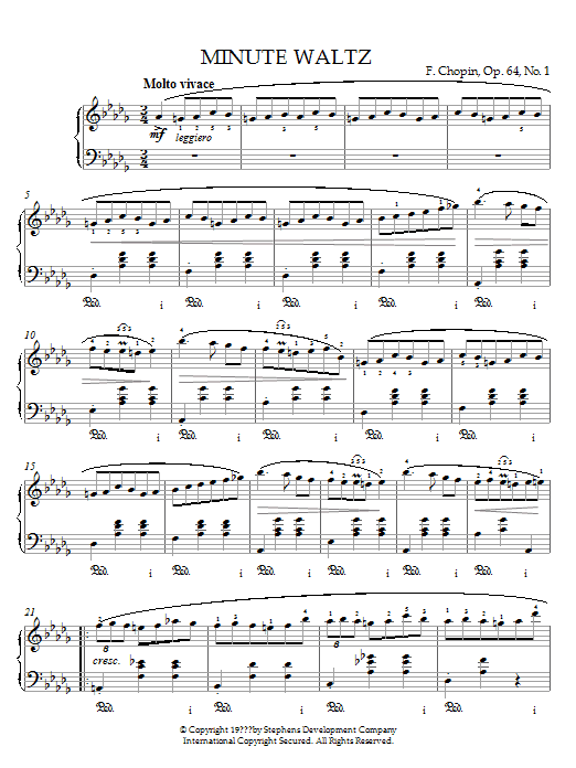 Nakupujte Hned Waltz In Db Major, Op. 64, No. 1