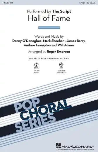 Hall of Fame (feat. Will.I.Am) (arr. Roger Emerson) - Bass Sleva