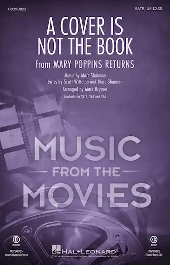 Aktuální A Cover Is Not the Book (from Mary Poppins Returns) (arr. Mark Brymer) - Flute