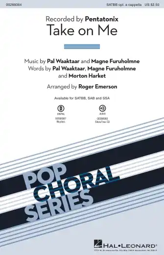 Take on Me (arr. Roger Emerson) - Vocal Percussion Top Prodej