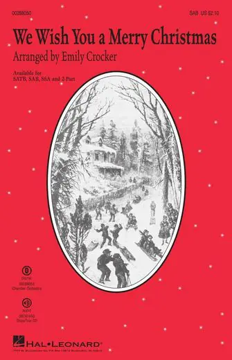 Autentický We Wish You a Merry Christmas - Flute 1