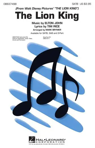 The Lion King (Medley) (arr. Mark Brymer) Sleva