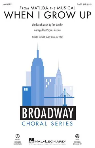 When I Grow Up (from Matilda The Musical) (arr. Roger Emerson) Finální Výprodej