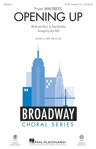 Must-Have Opening Up (from Waitress The Musical) (arr. Mac Huff) - Drums