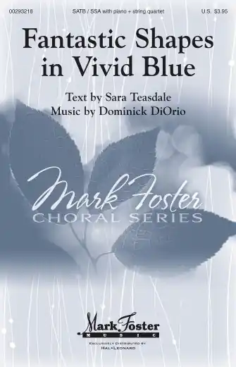 Přímo Od Výrobce Fantastic Shapes in Vivid Blue - Violin 1