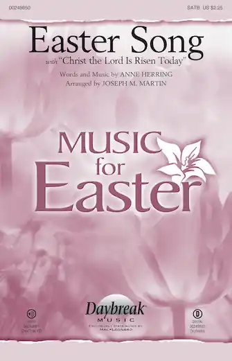 Nakupujte Hned Easter Song (arr. Joseph M. Martin) - Full Score